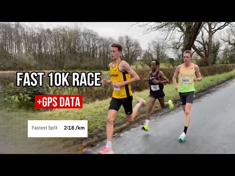 Fast 10K With GPS Data | 28:43 Ribble Valley 10K