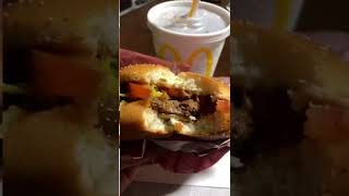 Mc Donald’s Japan samurai mac #shorts #hamburger #mcdonald