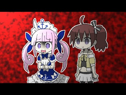 【手描き】あくあ、まつりの罠に掛かる【ホロライブ/湊あくあ/夏色まつり】