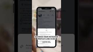 Maximize your Instagram profile’s link in bio #InstagramTips #IGTips #SocialMediaTips