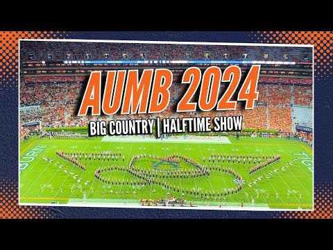 Auburn University Marching Band | Big Country | 2024 HALFTIME | 4K FULL SHOW