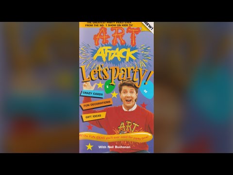 Art Attack Let's Party! (1996) (PAL VHS)