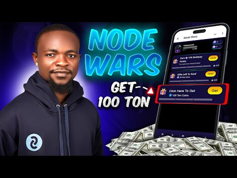 Node Wars Airdrop - Claim 100 TON from NodePay Telegram