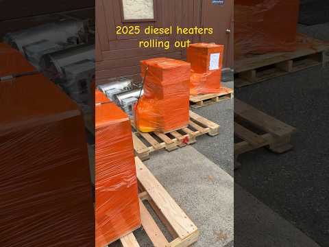 New 2025 model diesel heater out now. Full stainless steel, heat for carpet tile grout, pressure was