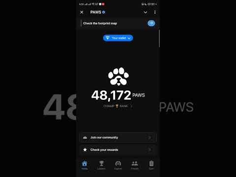 Telegram project Paws 🐾 giveaway #crypto #airdrop