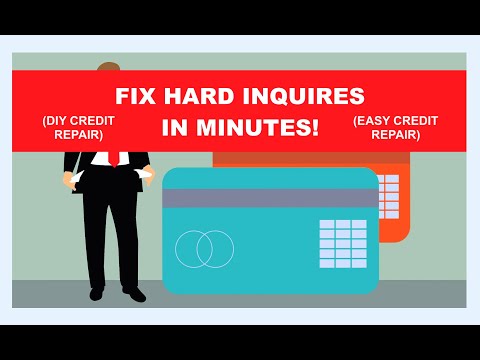 How To Fix Your Credit Hard Inquires Fast