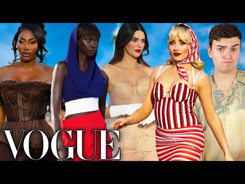 REACTING TO VOGUE WORLD PARIS (the olympics of fashion?)