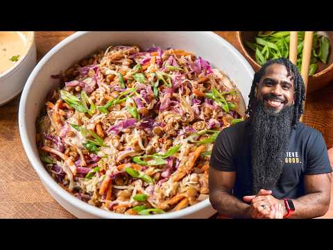 You’ll want to meal prep this recipe EVERY WEEK | Ultimate Vegan Egg Roll in a Bowl | Vegan Recipes