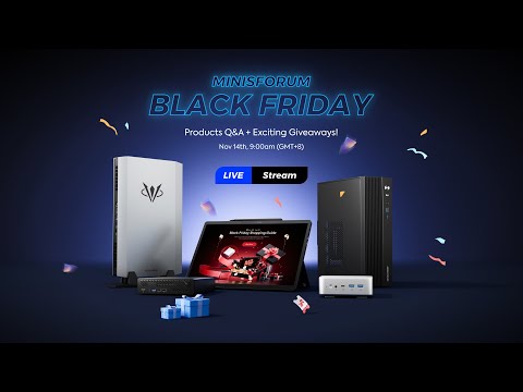 Minisforum Black Friday Exclusive Deals & Giveaways – Don't Miss Out!