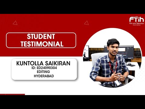 FTIH DAIRIES || EDITING DEPARTMENT ||  KUNTOLLA SAI KIRAN  || FTIH FTIH FILM SCHOOL ||