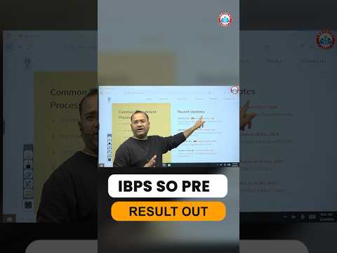 IBPS So Pre Result Out | Information By Tarun Sir #rwa #ibpsso  #resultout #bankingexam