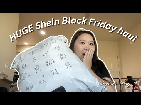 What I got on Black Friday Shein Haul - Vlogmas Day 3