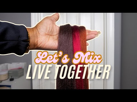 Mixing Braid Hair Live - Come for Q and A!!