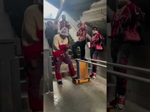 anuel y Ozuna se encuentra grabando el video de Bad boy