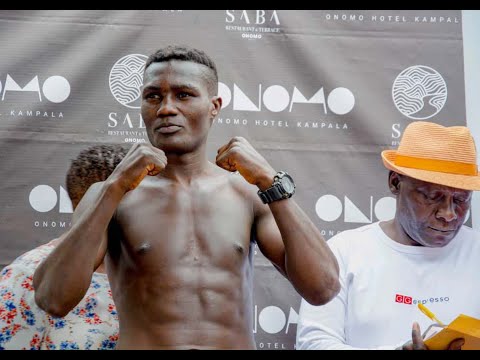 OLYMPIANS SHADIR MUSA,DAVID SEMUJJU WEIGH-IN DONE,JOHN SERUNJOGI Vs ONYANGO BLOCKBUSTER ON THE CARD