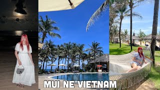 Mui Ne Vietnam Vlog🇻🇳 Pandanus Resort Tour, Buffet, Beach & Pool