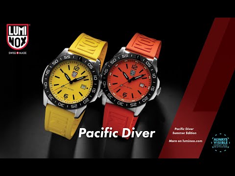 【ルミノックス】直営店限定発売の鮮やかな夏カラーモデル！PACIFIC DIVER 3120 SERIES