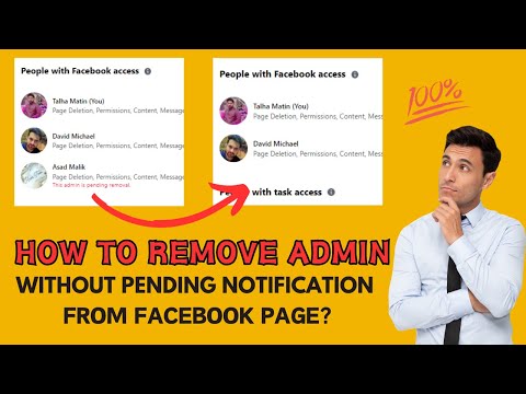 How to Remove Admin Without Pending Notification from Facebook Page? | How to remove Admin ?