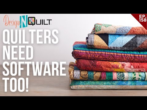 QUILTERS NEED SOFTWARE TOO!! Design N Quilt Live Demo!🧵❤✨