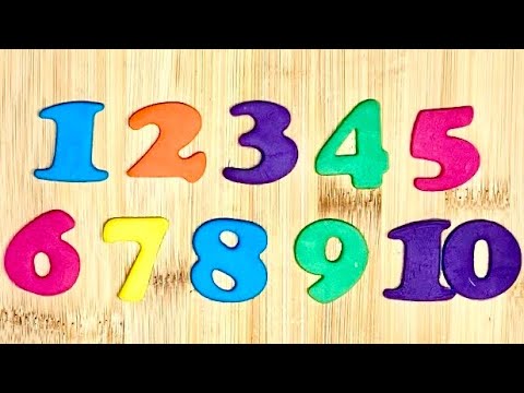 Learn Numbers 1-10 with Play Doh ! Best Learn Play-Doh for Kids 🎉