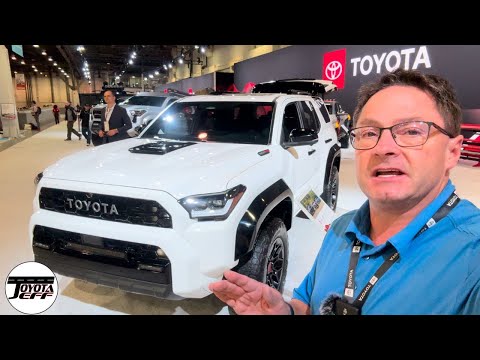 *1st Ever* 2025 Toyota 4Runner TRD Pro in Ice Cap!