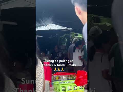 SUNOG  SA TABUAN/PALENGKE I MGA KWENTADOR MABUTI NLNG HINDI LUMAKI #share #viral #sunog #blessed