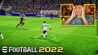 MINHA PRIMEIRA VEZ JOGANDO eFootball 2022 (PIOR JOGO JA FEITO?) - PS5 Gameplay