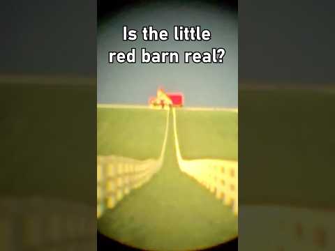 Is this red barn real? 👁️ #eyecheckup #eyeexam #eyetest