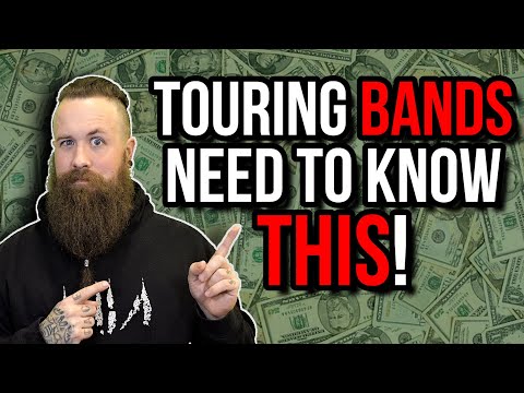 Tour Merch Spreadsheet Tutorial + FREE Download