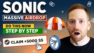 Sonic Airdrop | New Crypto Airdrop Claim Up To 30,000$ $SONIC