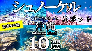 [Top 10 Okinawa snorkeling spots] Top 10 snorkeling spots worth visiting / Standard & hidden gems