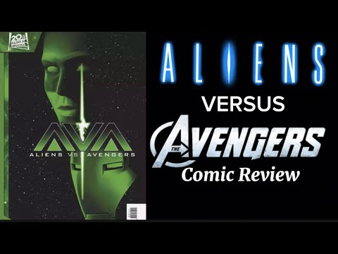 Review. ALIENS versus AVENGERS issue 1. Marvel Comics #mcu #avengers #aliens #comics #marvel #trend