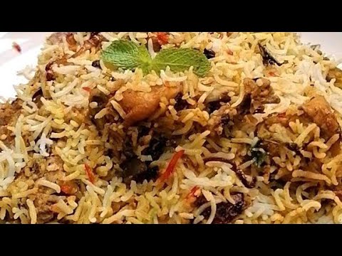 Original Hyderabadi Chicken Biriyani in English🐔😋 How to Make Hyderabadi Biriyani Indian Biriyani