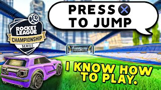 I TRAPPED pro players in the Rocket League tutorial... here's what happened