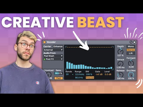 Ableton's Vocoder is a Creative BEAST