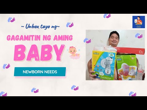 UNBOX NATIN ANG ILANG GAMIT NG AMING BABY!