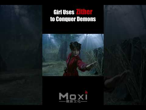 [Trailer] The Girl Uses Zither to Conquer Demons, Amazing Magical Fight Scene  #movie #action