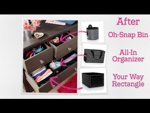 De-clutter your dresser drawers! - Thirty-One Gifts