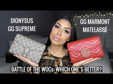 GUCCI DIONYSUS vs. MARMONT// WOC Comparison