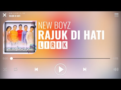 New Boyz - Rajuk Di Hati [Lirik]