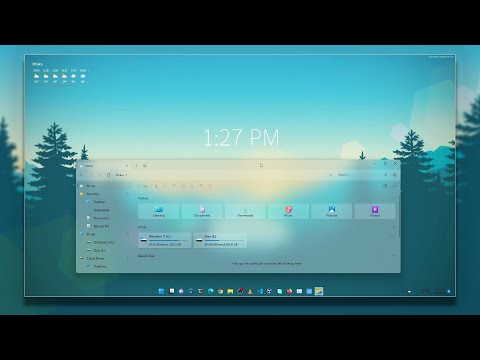 How To Make Windows 11 Look Cool Without Theme Pack or Rainmeter!