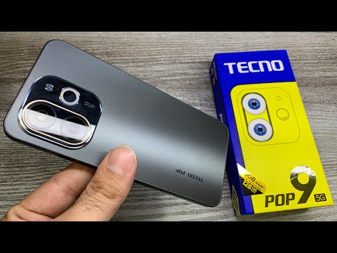 Tecno Pop 9 5g - Unboxing 🔥| Segment 1st 48mp Sony AI Camera 📸 | Rs 8499 | 8gb ram / 128gb Storage