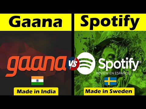 Gaana VS Spotify Music App Comparison in Hindi #shorts #short