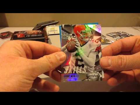 2015 Panini Certified Football Hobby Box Break