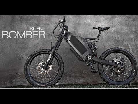 Stealth Bomber Electric Bike - Sweden 72V 18Ah LiFePO4 65A