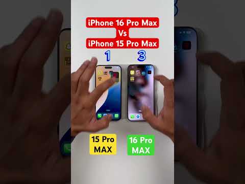 iPhone 16 Pro Max VS iPhone 15 Pro Max SpeedTest