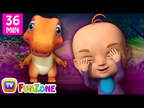 Peek a Boo Song & Many More 3D Nursery Rhymes & Songs for Kids - Dinosaur Rhymes by ChuChu TV