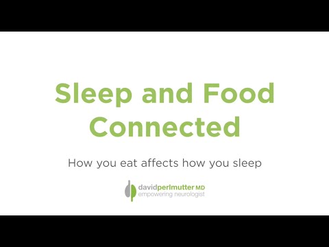 Sleep and Food Connected: How You Eat Affects How You Sleep