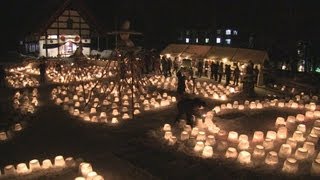 定山渓温泉 雪灯路 2013　Snow candle 　Josankei Hot Spring