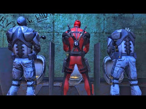 Wade Wilson Toilet Jokes (Deadpool Game)